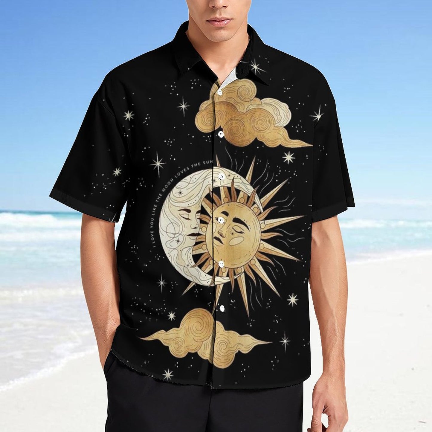 Men's Fashion Casual Printed Short Sleeve Shirts 2306100974