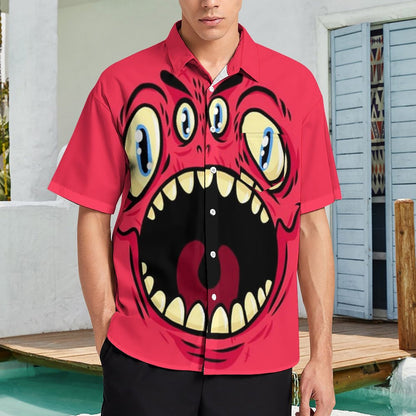 Men's Hawaiian Casual Short Sleeve Shirt 2306103510
