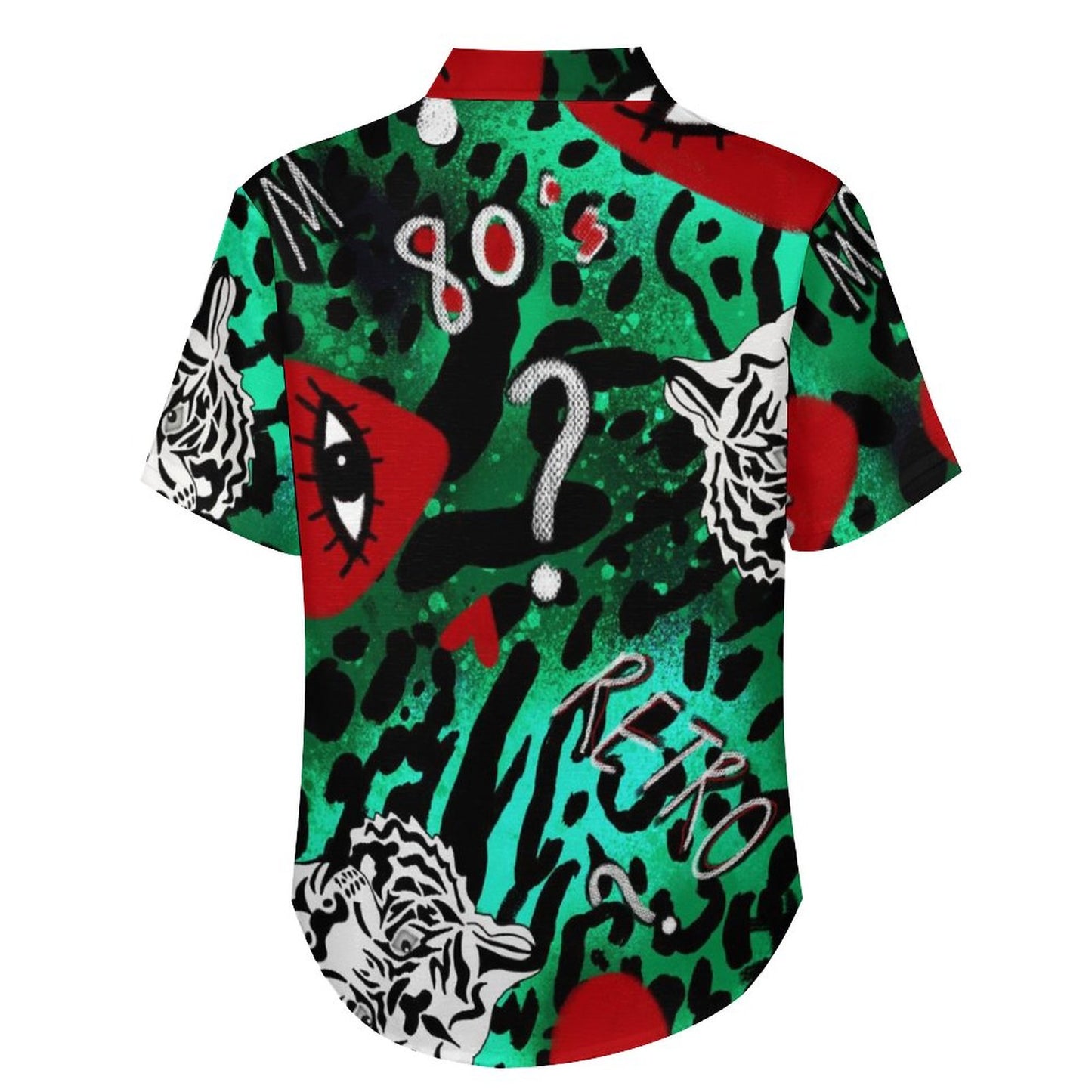 Men's Leopard Print Vacation Hawaiian Shirt 2306104894