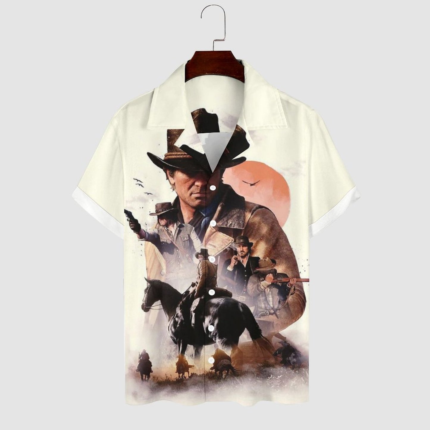Men's Hawaiian Casual Short Sleeve Shirt 2305101801