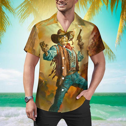 Men's Hawaiian Casual Short Sleeve Shirt 2305101805