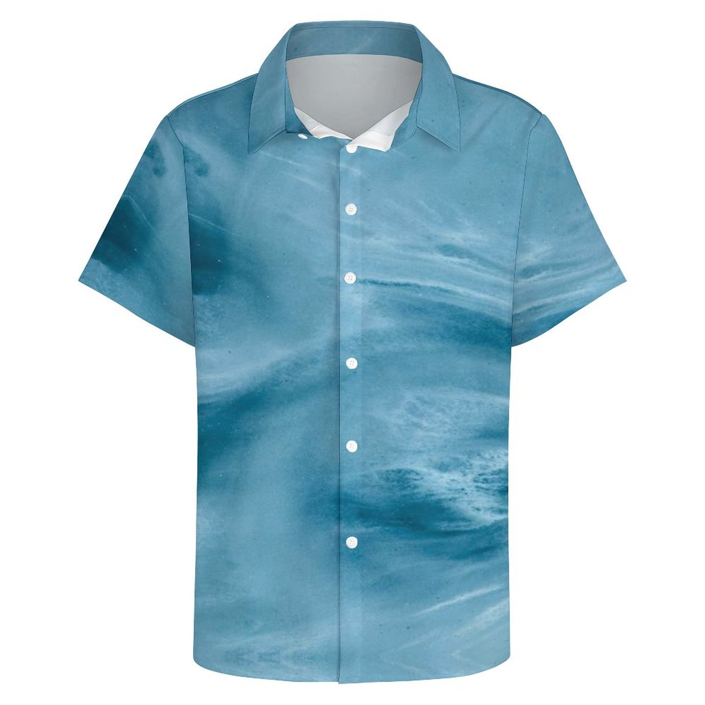 Men's Hawaiian Print Resort Shirt 2304109876