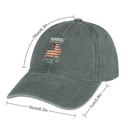 JOC Washed Denim Baseball Cap 2305103318