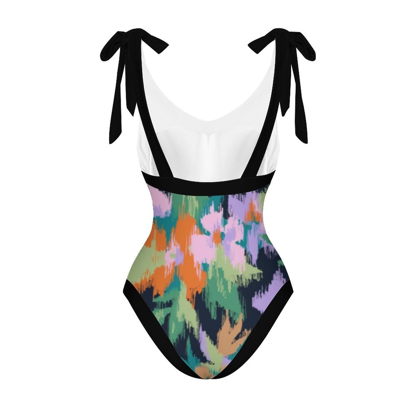 Casual Printed One-Piece Swimsuit And Cover Up 2305104146