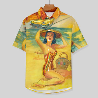 Men's Vacation Hawaiian Shirt 2306100779