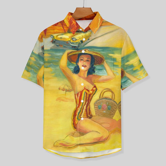 Men's Vacation Hawaiian Shirt 2306100779