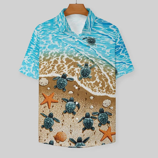 Men's Hawaiian Print Resort Shirt 2304109866