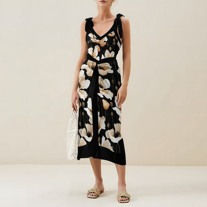 Casual Printed One-Piece Swimsuit And Cover Up 2305102673