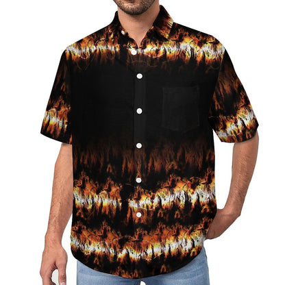 Men's Flame Vacation Hawaiian Shirt 2306104927