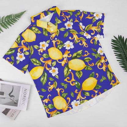 Men's Fashion Casual Printed Short Sleeve Shirts 2305107083