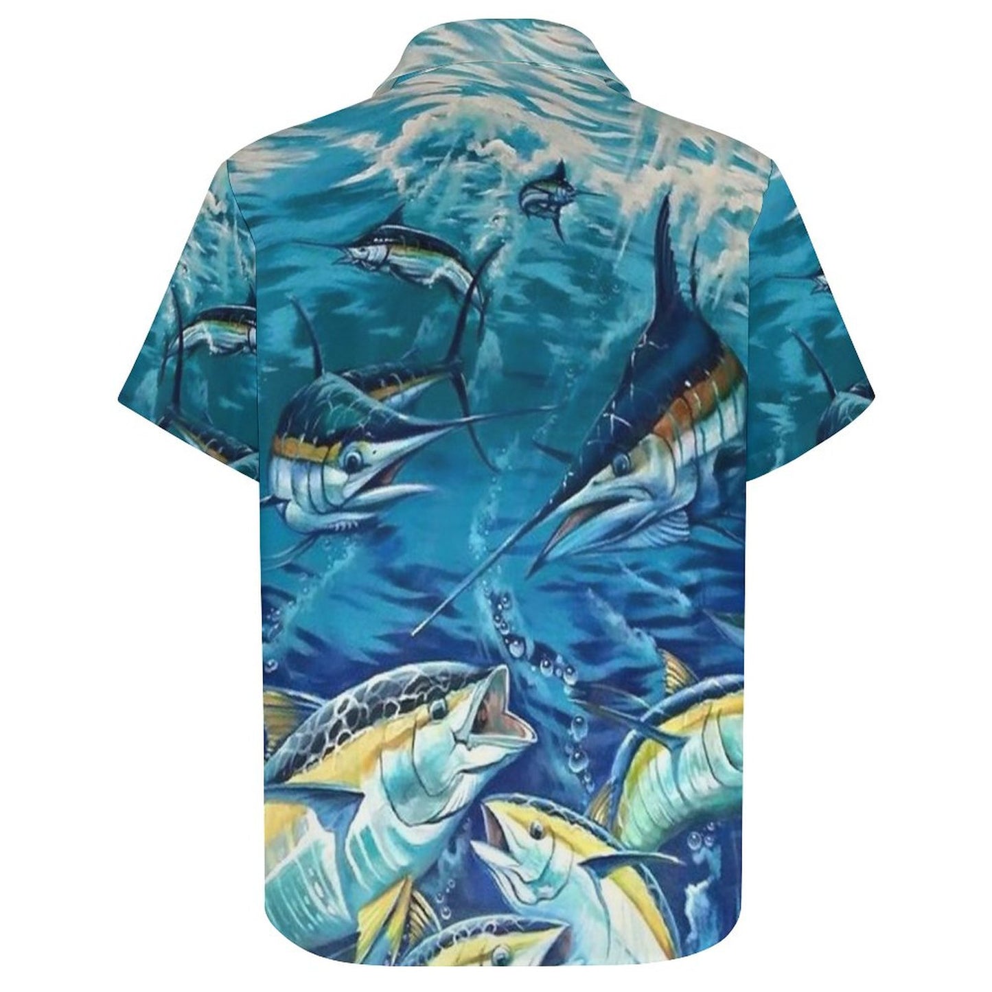 Men's Fashion Casual Printed Short Sleeve Shirts 2306101865