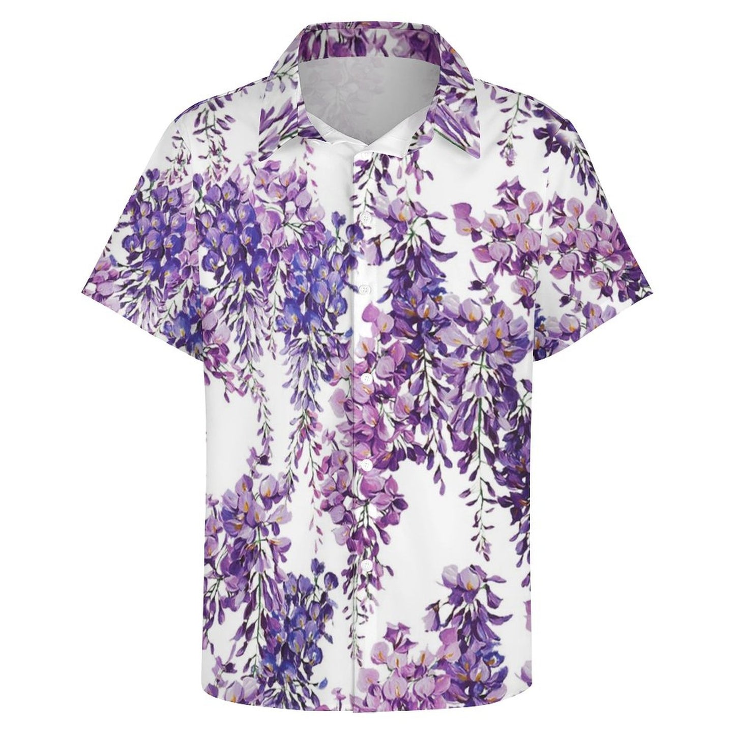 Men's Fashion Casual Printed Short Sleeve Shirts 2305107085