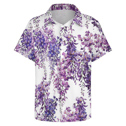 Men's Fashion Casual Printed Short Sleeve Shirts 2305107085