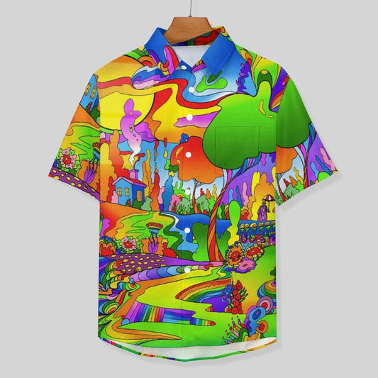 Men's Vacation Hawaiian Shirt 2306100913
