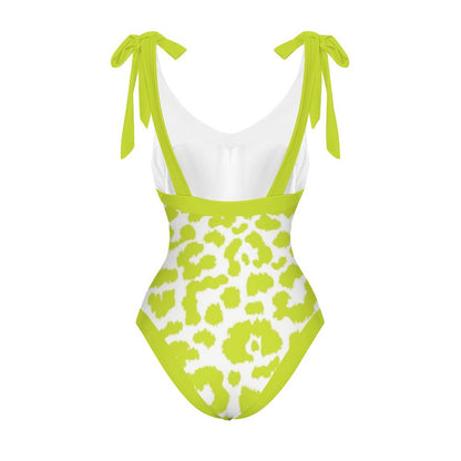 Casual Printed One-Piece Swimsuit And Cover Up 2305102683