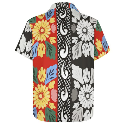 Men's Fashion Casual Printed Short Sleeve Shirts 2305107124