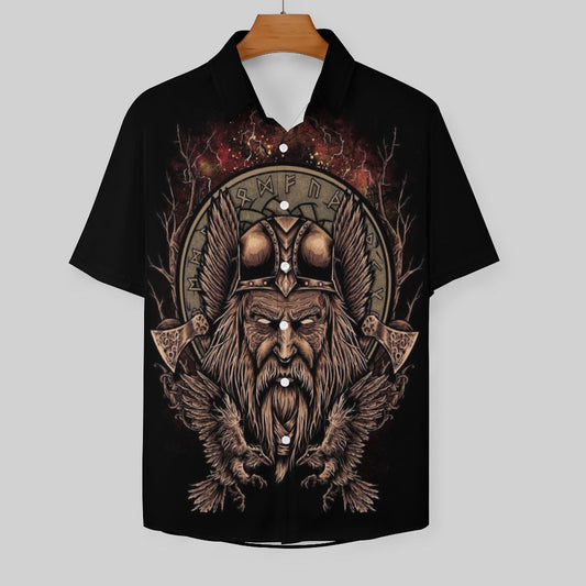 Men's Fashion Casual Printed Short Sleeve Shirts 2306101391