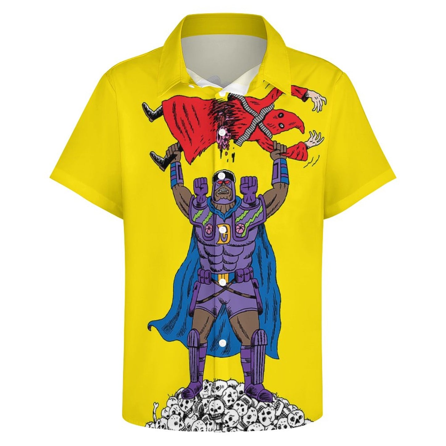 Men's Fashion Casual Printed Short Sleeve Shirts 2306104386