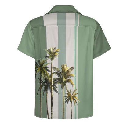 Men's Hawaiian Print Casual Shirt 2304106952