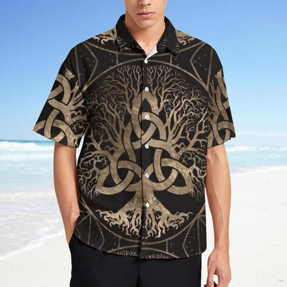 Men's Fashion Casual Printed Short Sleeve Shirts 2306101394