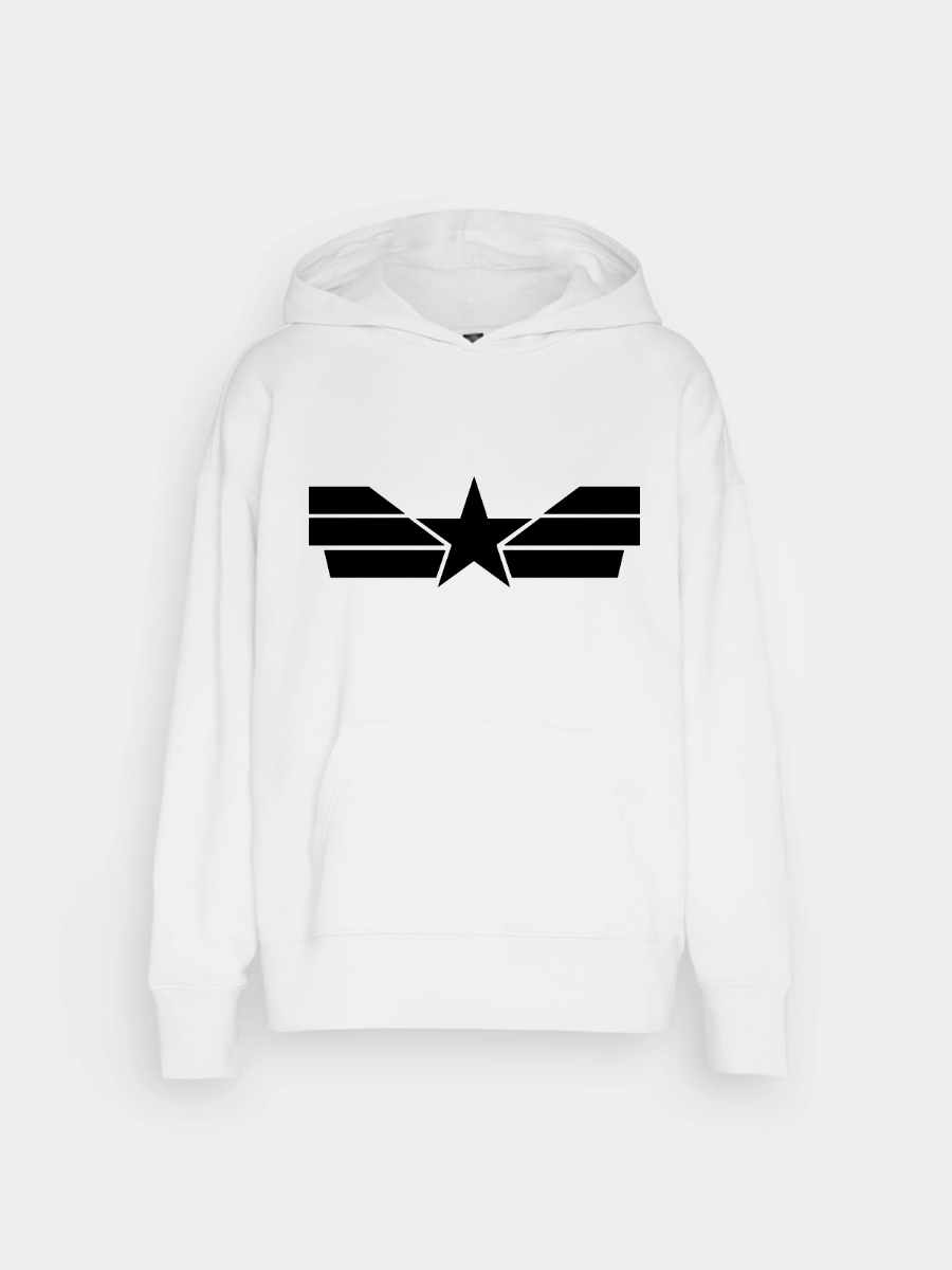 Unisex Fashion Casual Marvel Super Hero Printed Hoodie