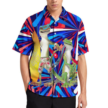Men's Hawaiian Casual Short Sleeve Shirt 2306104270