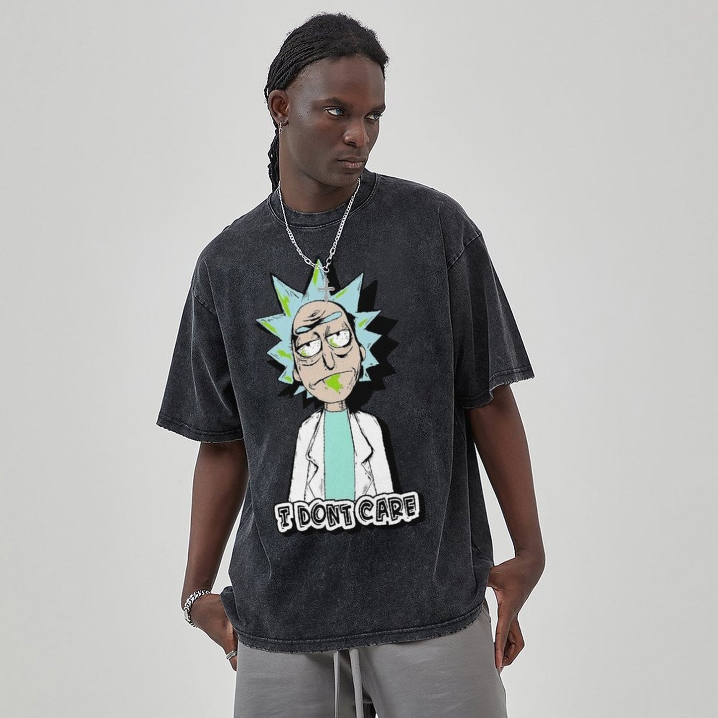 Unisex Vintage Solid Wash T-Shirts 2305103527