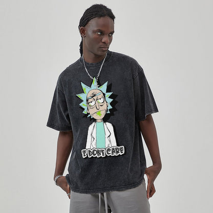 Unisex Vintage Solid Wash T-Shirts 2305103527