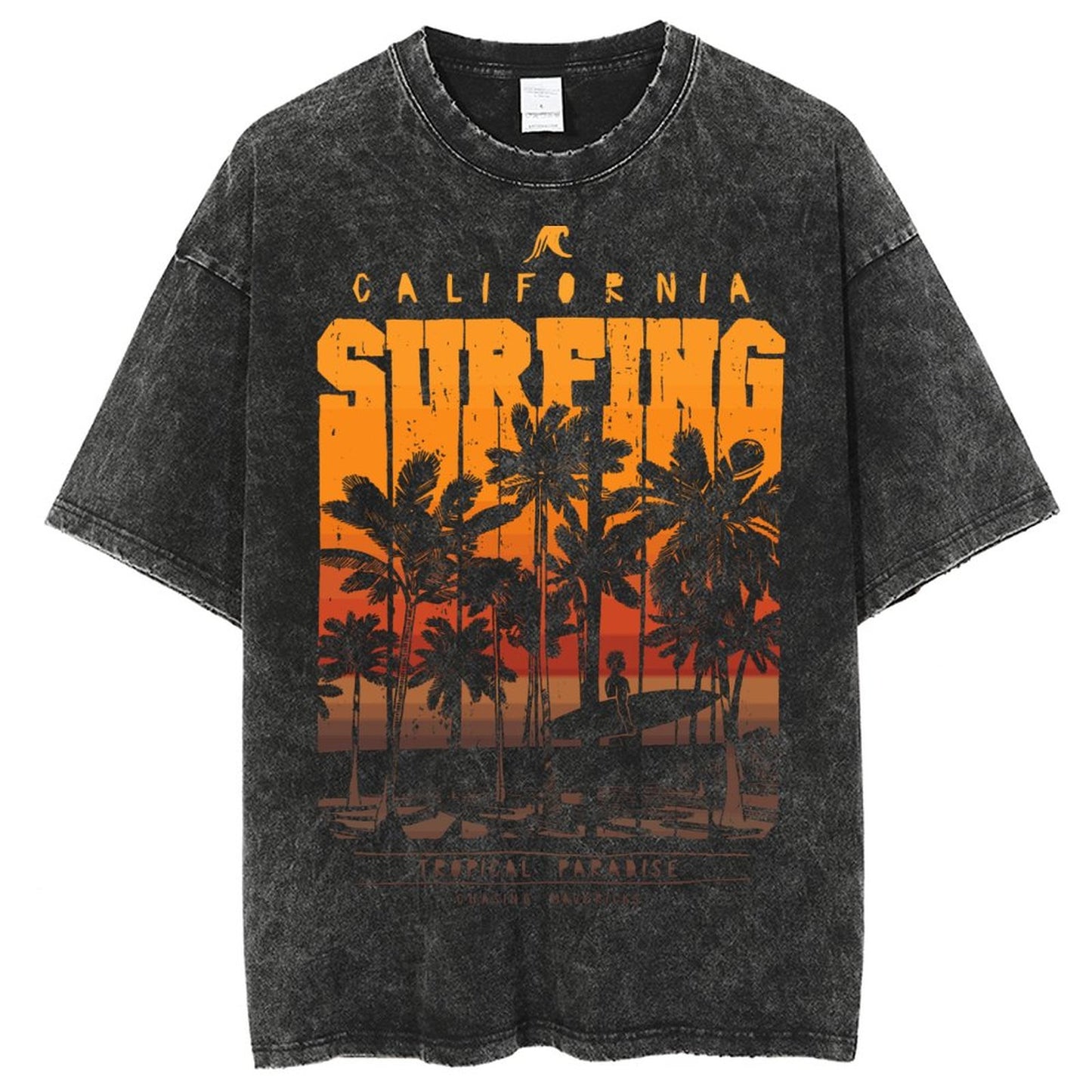 Unisex Vintage Solid Wash T-Shirts 2305101920