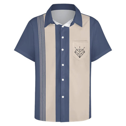 Men's Hawaiian Print Resort Shirt 2304104811