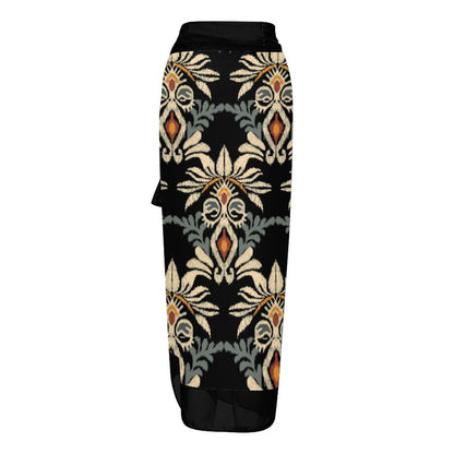 Fashion Printed One Piece Swimsuit And Cover Up 2305105225