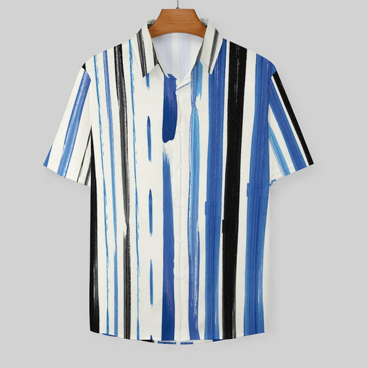 Men's Hawaiian Print Resort Shirt 2305102184