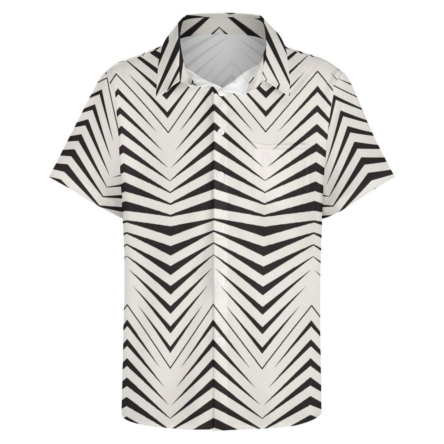 Men's Hawaiian Print Resort Shirt 2304103204