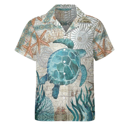 Men's Hawaiian Casual Short Sleeve Shirt 2305102626