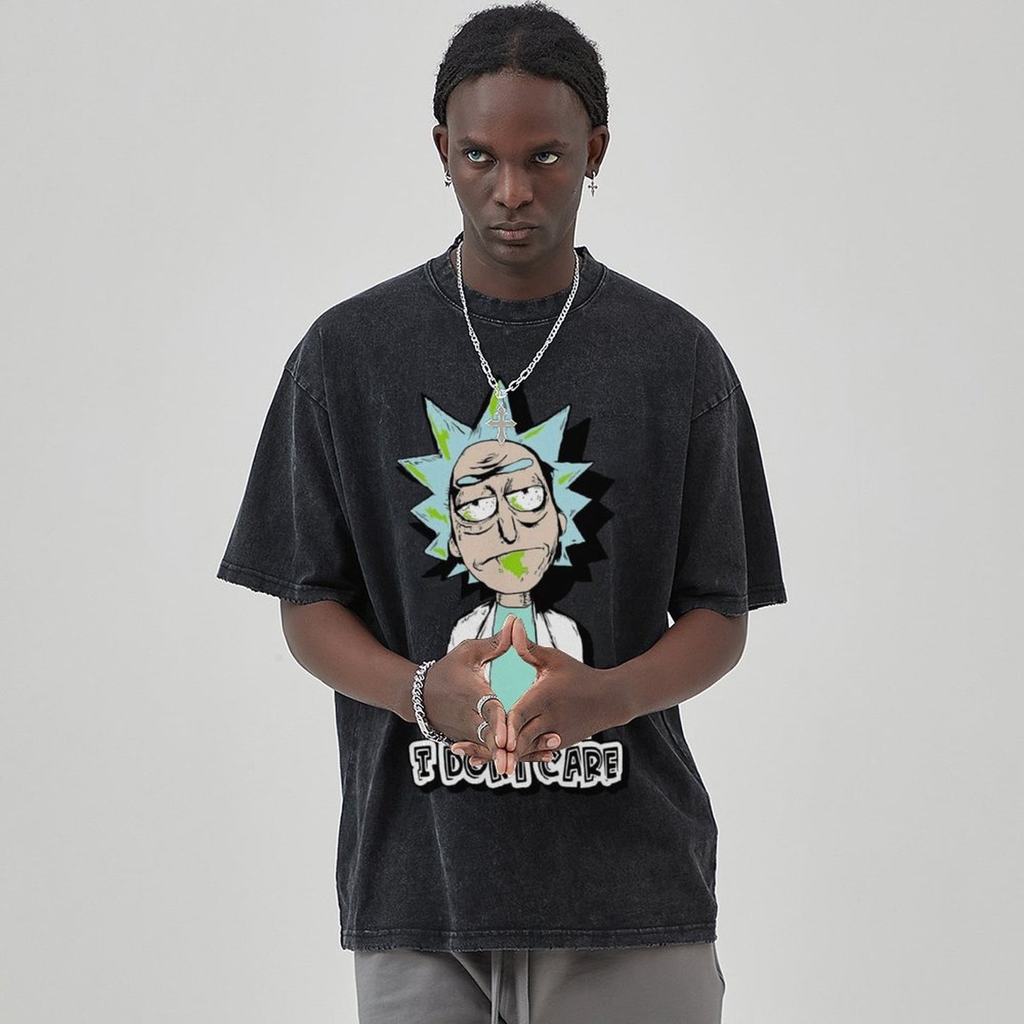 Unisex Vintage Solid Wash T-Shirts 2305103527