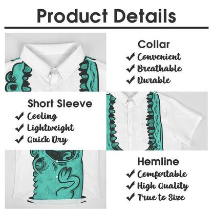 Men's Hawaiian Casual Short Sleeve Shirt 2306103511