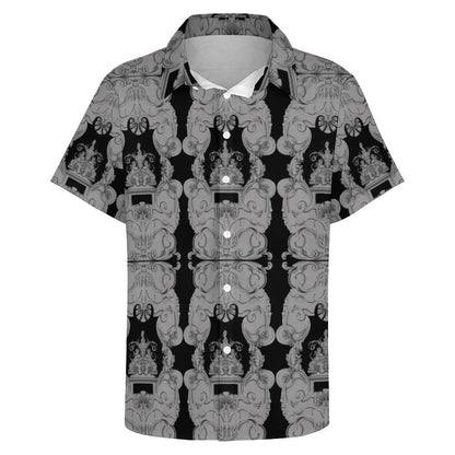 Men's Fashion Casual Printed Short Sleeve Shirts 2306100021