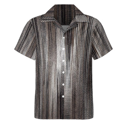 Men Hawaiian Casual Short Sleeve Shirt 2307100355