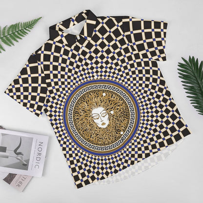 Men's Fashion Casual Printed Short Sleeve Shirts 2306100453