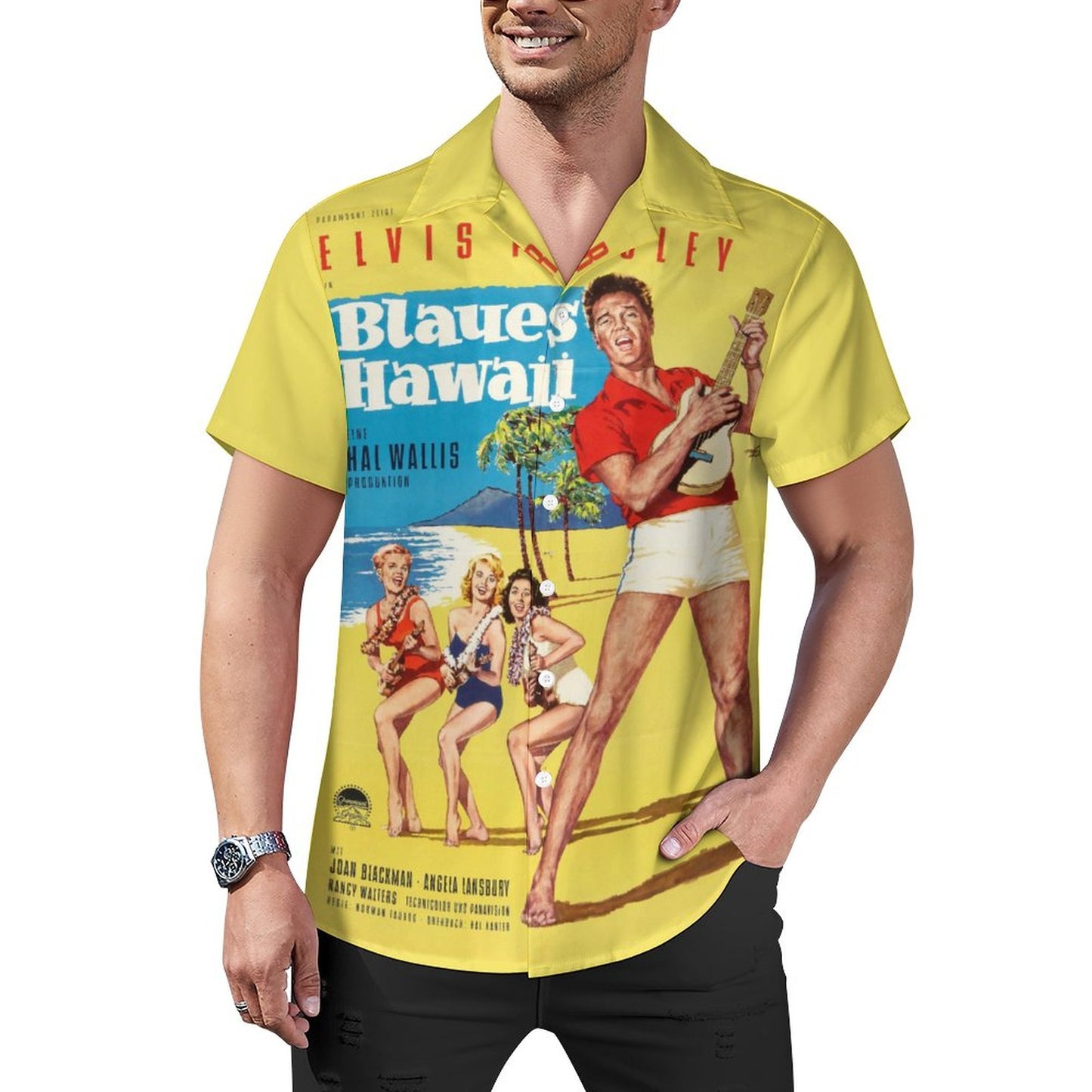 Men's Hawaiian Casual Short Sleeve Shirt 2305102992