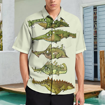 Men's Hawaiian Casual Short Sleeve Shirt 2306103509