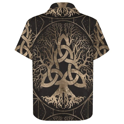 Men's Fashion Casual Printed Short Sleeve Shirts 2306101394