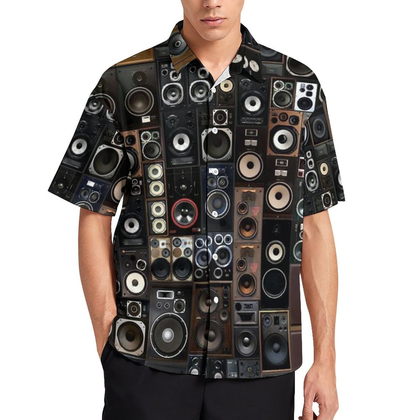 Men's Fashion Casual Printed Short Sleeve Shirts 2306101727