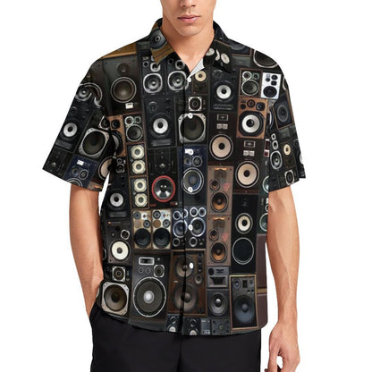 Men's Fashion Casual Printed Short Sleeve Shirts 2306101727