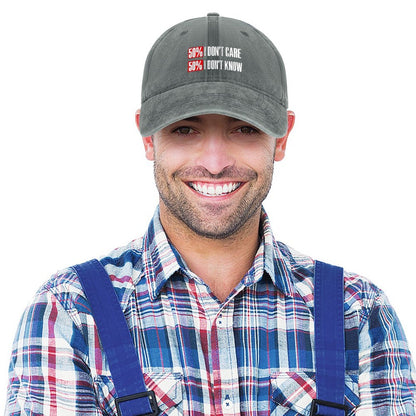 JOC Washed Denim Baseball Cap 2305102815