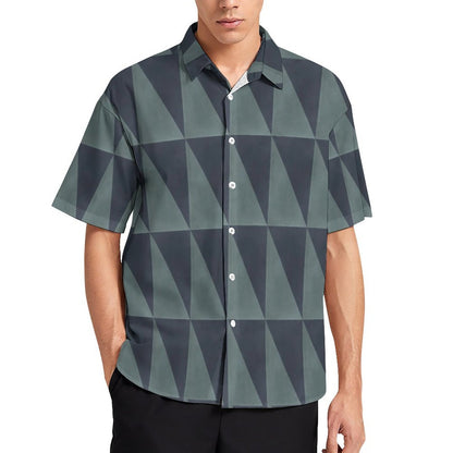 Men's Fashion Casual Printed Short Sleeve Shirts 2306101729