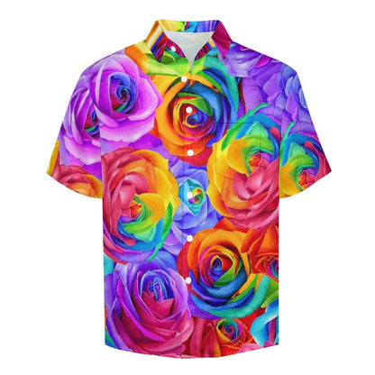 Men's Hawaiian Casual Short Sleeve Shirt 2306103344