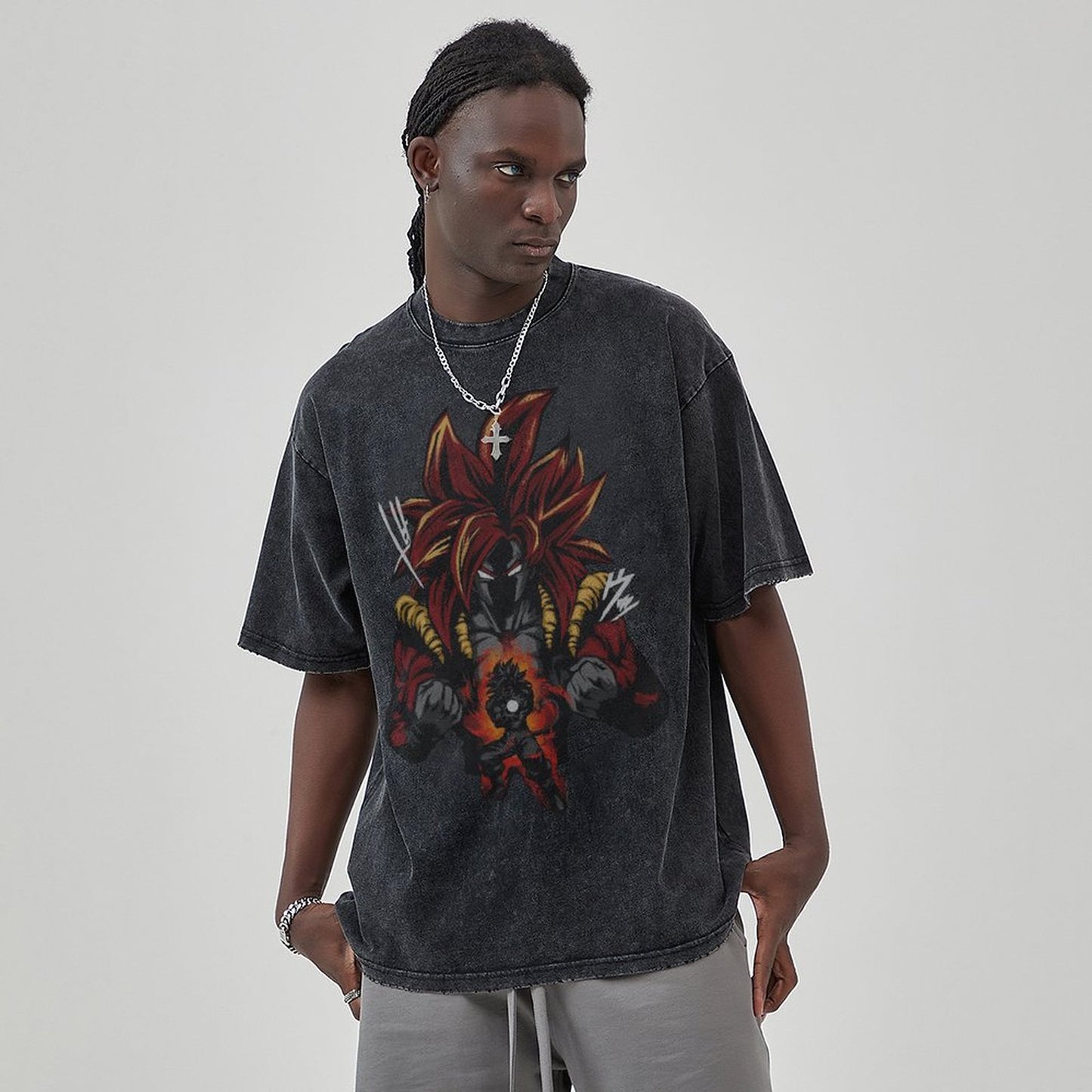 Unisex Vintage Solid Wash T-Shirts 2305103020