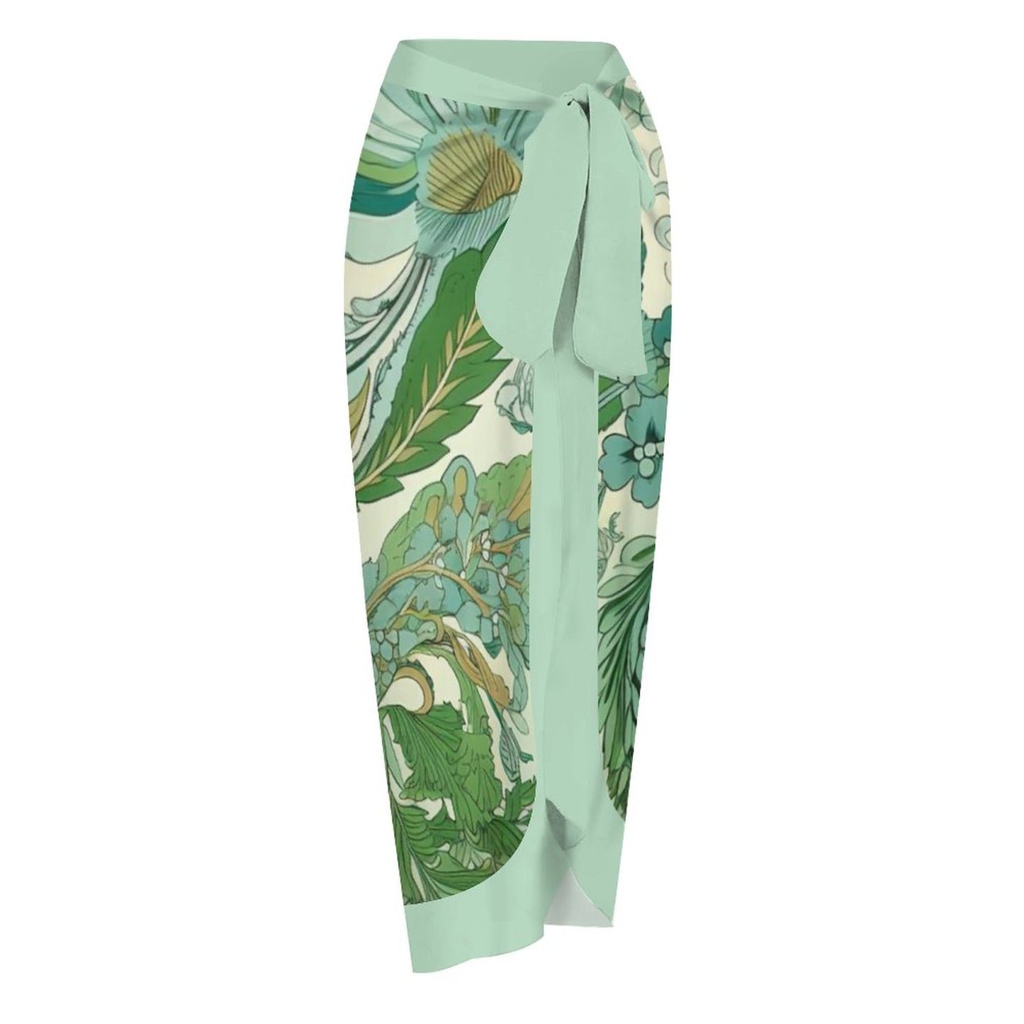 Casual Printed One Piece Swimsuit And Cover Up 2306103038