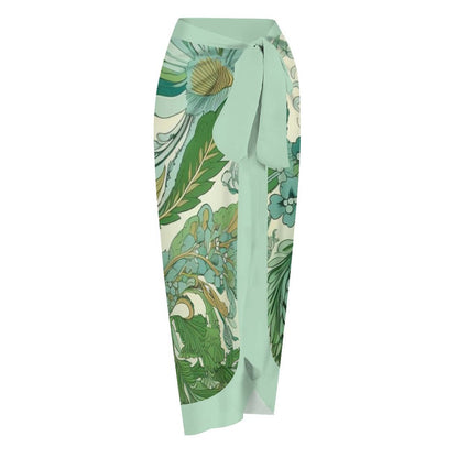 Casual Printed One Piece Swimsuit And Cover Up 2306103038